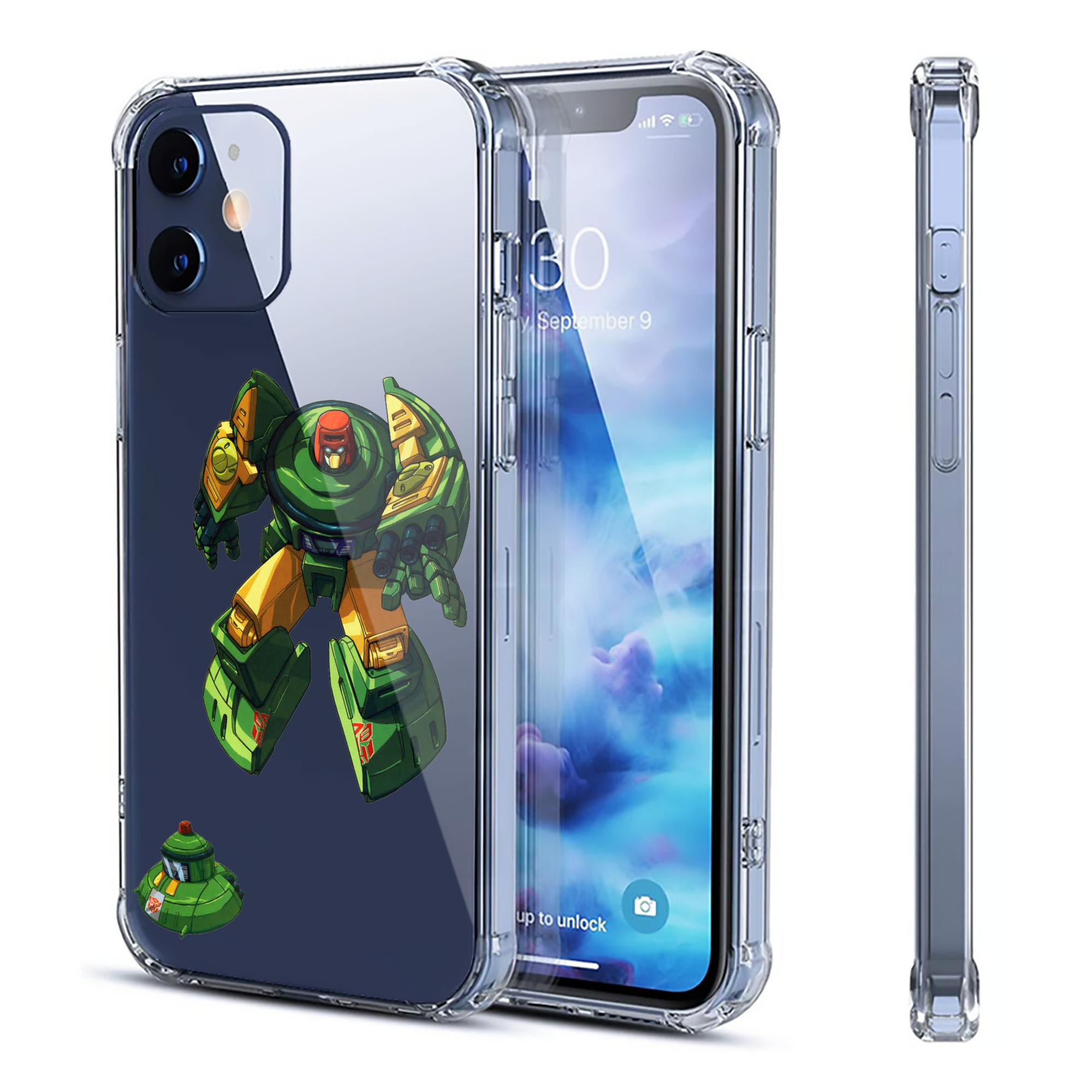 （画像用）  【iPhone 12シリーズ対応】透明スマホケース（クリアソフトケース）